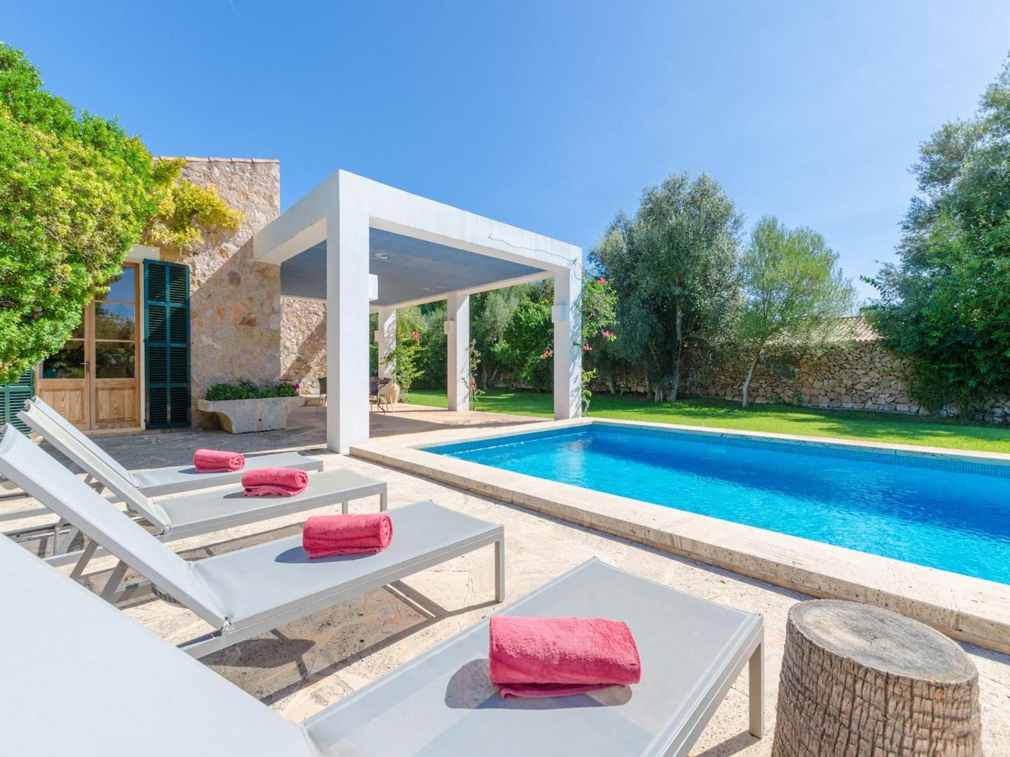 Villa Sa Plana-villa With Private Pool In Son Servera *