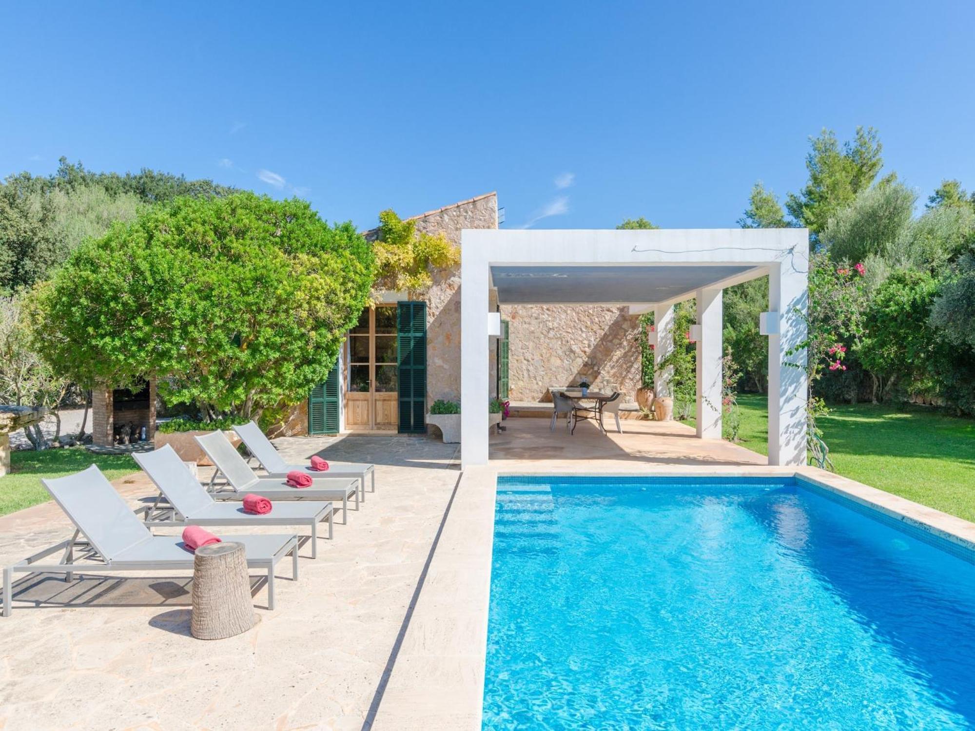 Sa Plana-villa With Private Pool In Son Servera Villa *