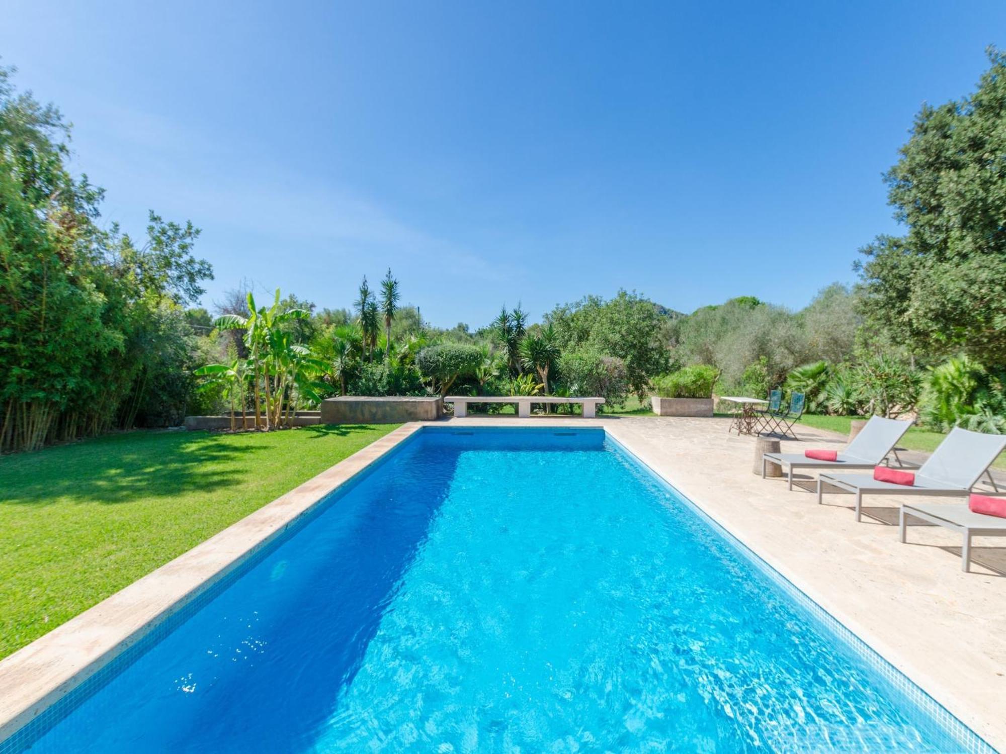 Sa Plana-villa With Private Pool In Son Servera Villa Cala Bona (Mallorca)