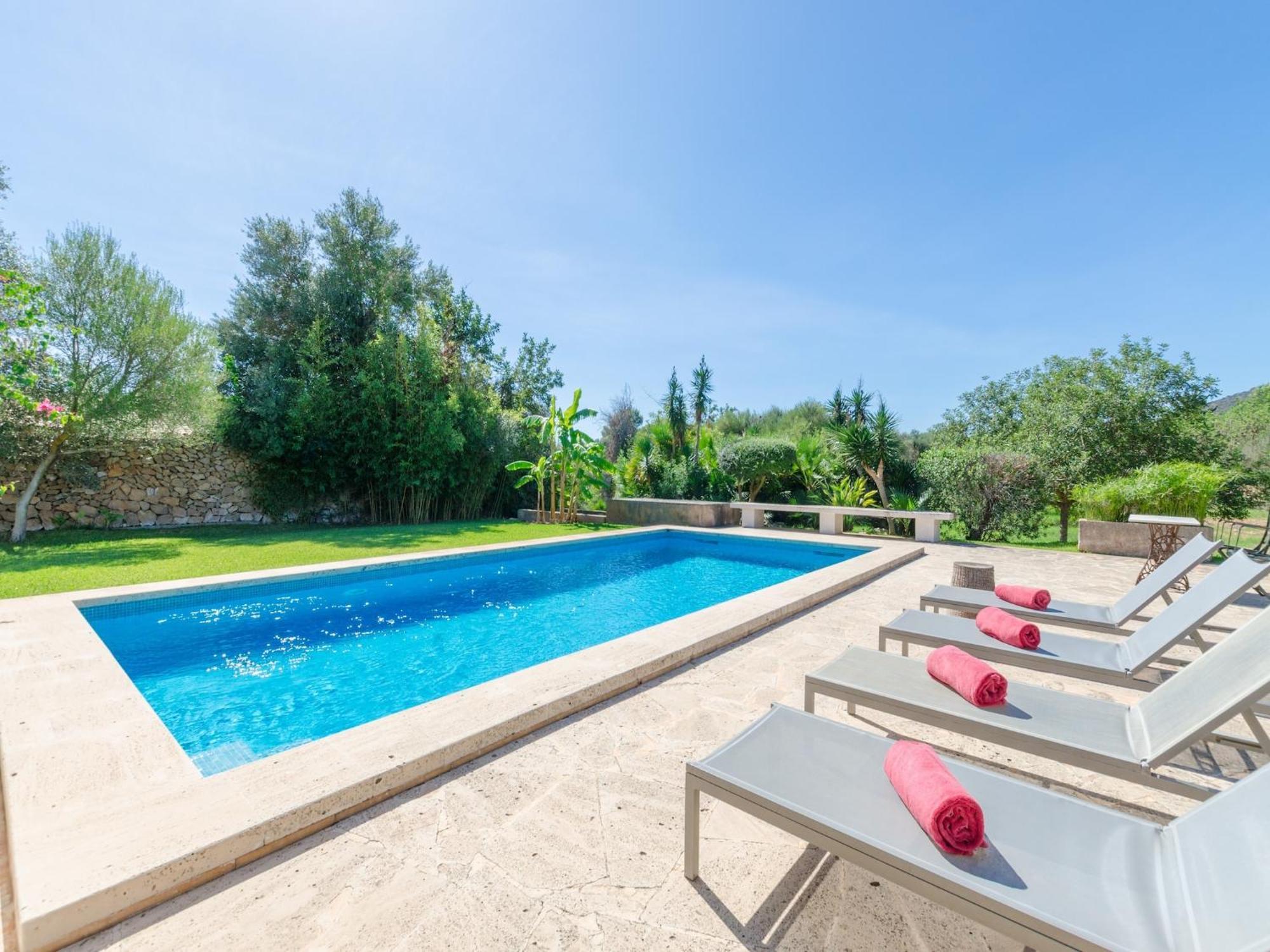 Villa Sa Plana-villa With Private Pool In Son Servera Cala Bona (Mallorca)