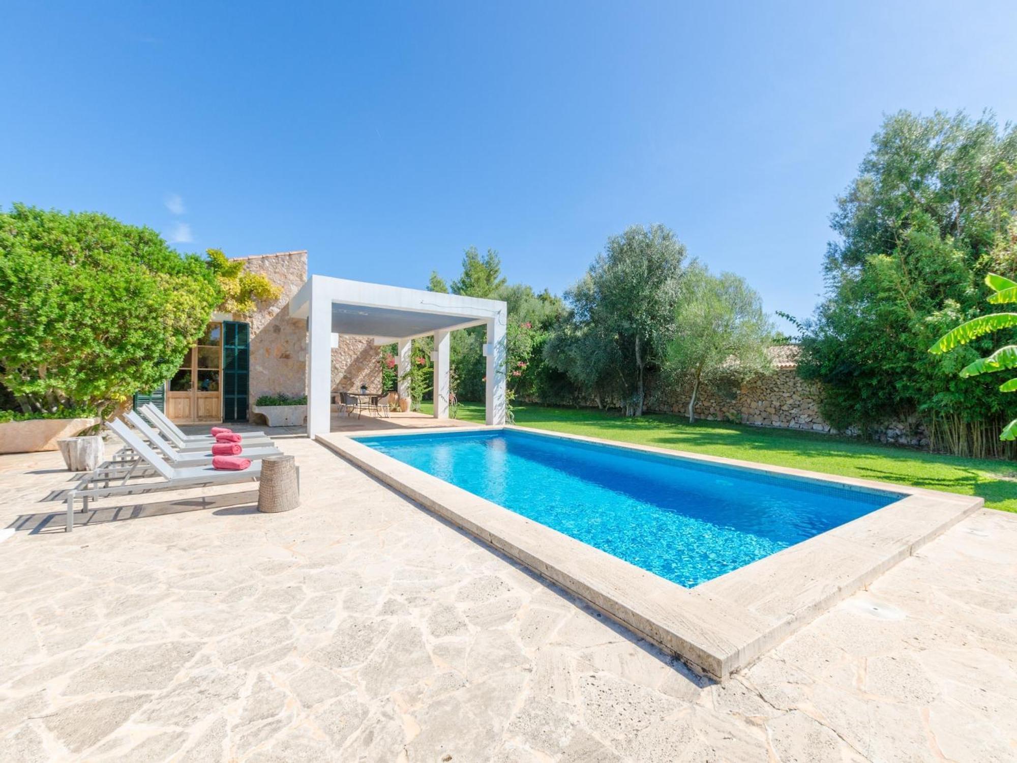 Sa Plana-villa With Private Pool In Son Servera