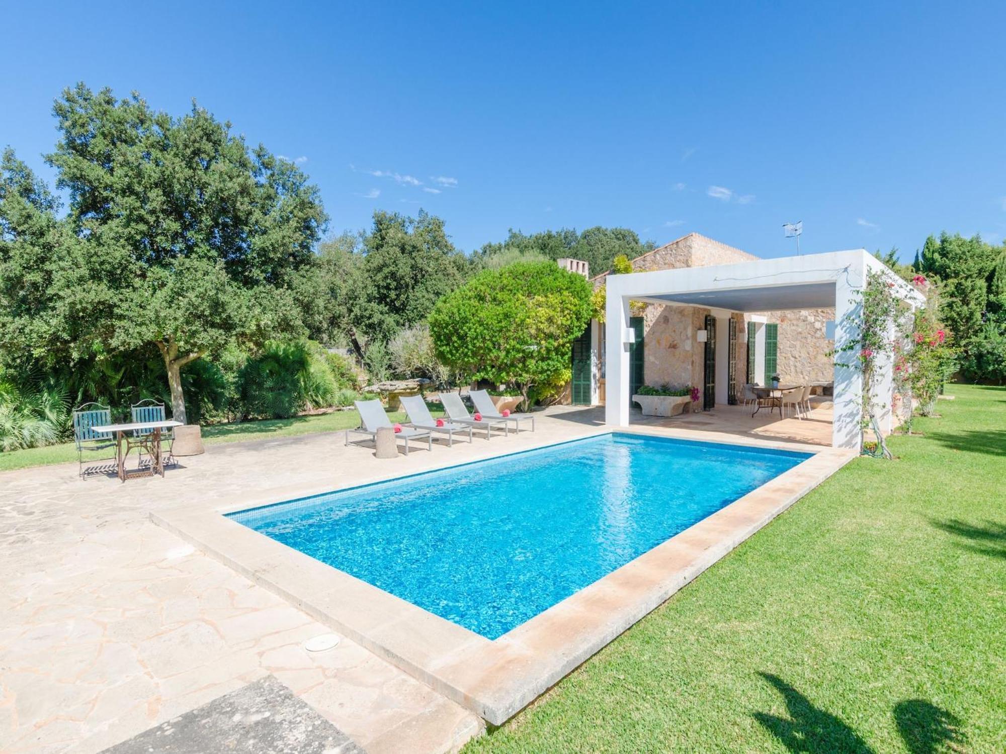 Sa Plana-villa With Private Pool In Son Servera Villa Cala Bona (Mallorca)