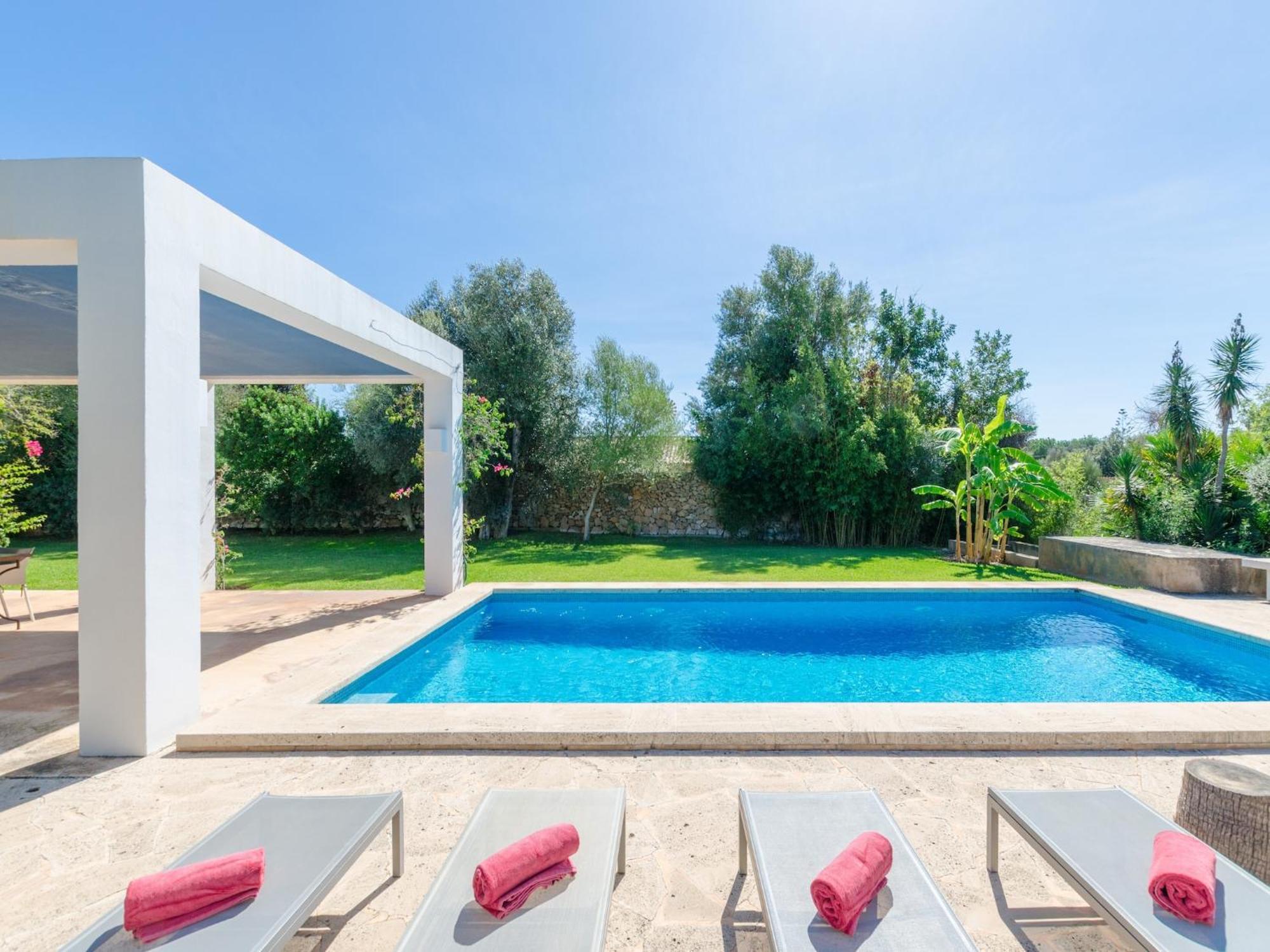 Sa Plana-villa With Private Pool In Son Servera Cala Bona (Mallorca)